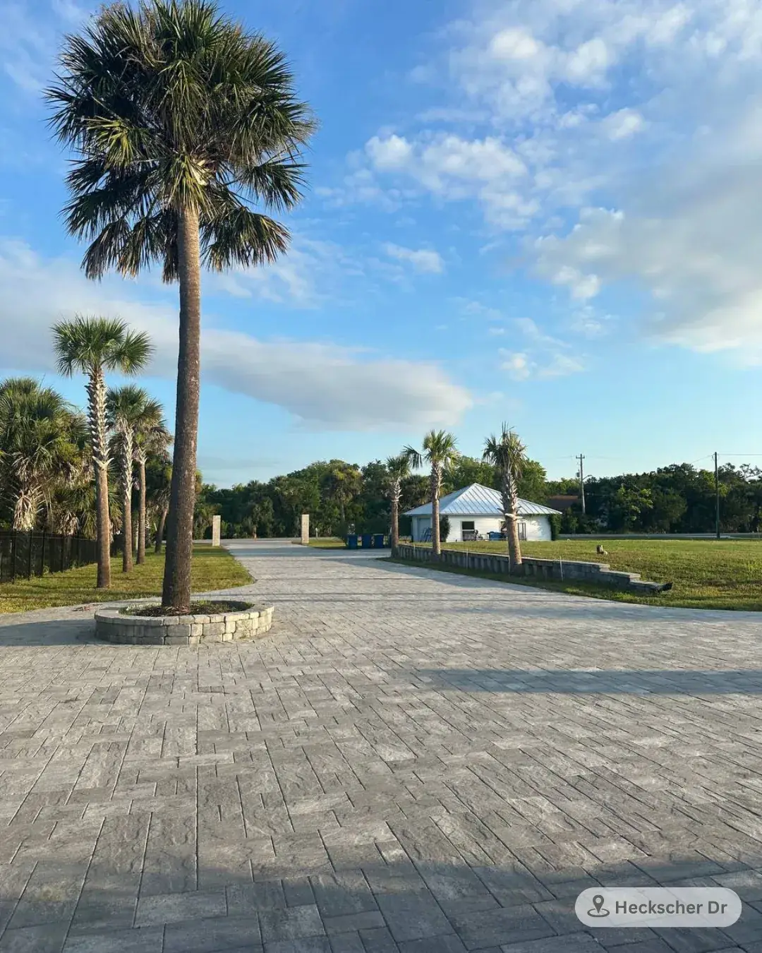 Paver driveway